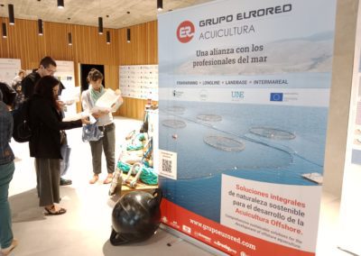 Exposición de materiales de acuicultura de Grupo Eurored
